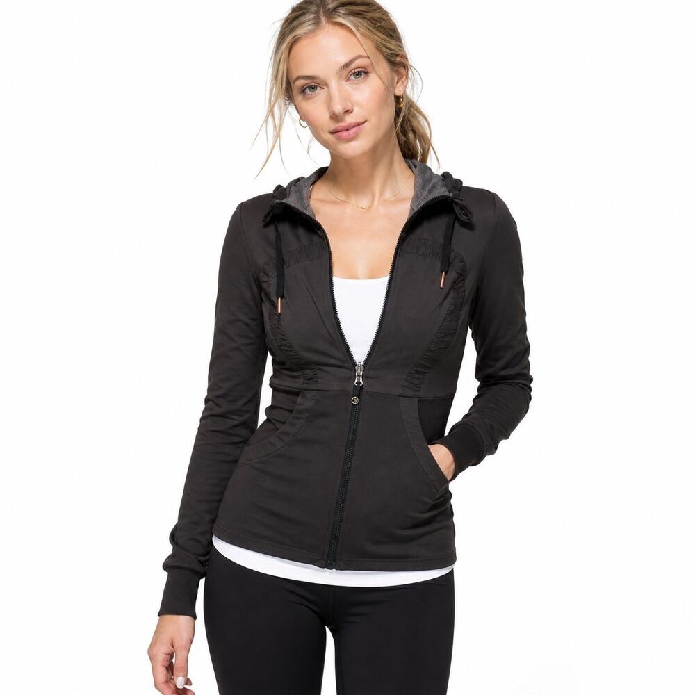 Lululemon Dance Studio Jacket III Reversible - Dark Wren. Size 4